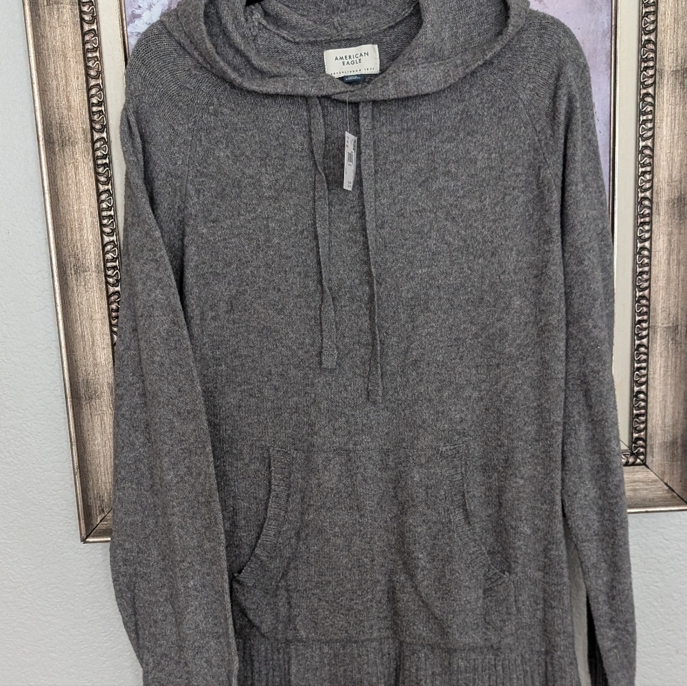 American Eagle Hooded Sweater New With Tags Size Large ❤️
